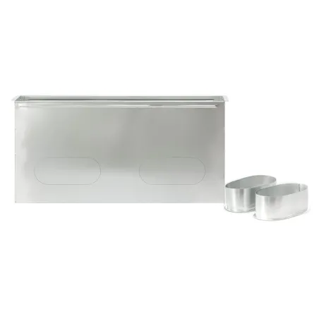 Plénum de soufflage en tôle galvanisée 500x150mm Piquage 1x200 ARR/LAT