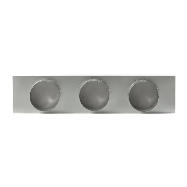 Plénum de soufflage pour gainable Mitsubishi SEZ-M35/50DA2 sorties 3 x Ø160