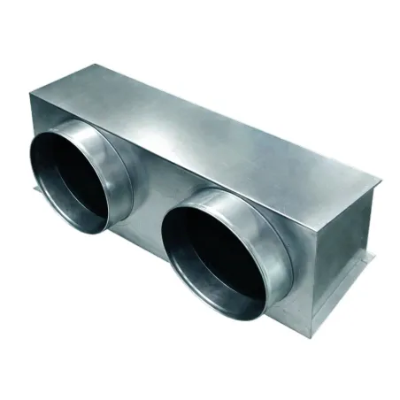 Plénum de soufflage pour gainable Toshiba RAV-HM561BTP-E sorties 2 x Ø200