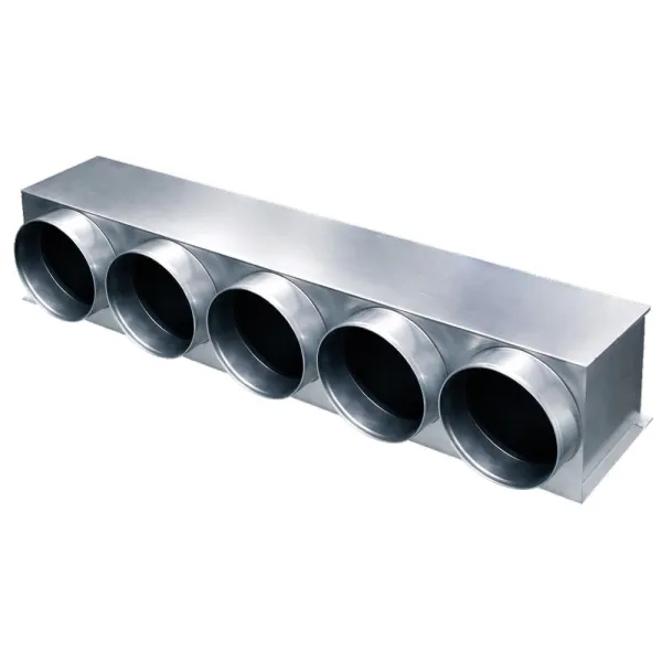 Plénum de soufflage pour gainable Toshiba RAV-HM801BTP-E sorties 3 x Ø200 + 2 x Ø250