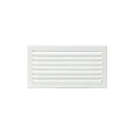 Grille de soufflage lames courbes 500x150mm Couleur Blanc mat, Noire ou Anthracite