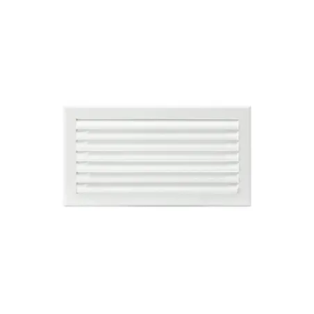 Grille de soufflage lames courbes 500x150mm Couleur Blanc mat, Noire ou Anthracite