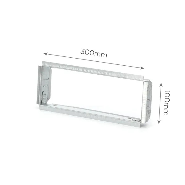 Contre cadre pour grille de soufflage dimensions à préciser
