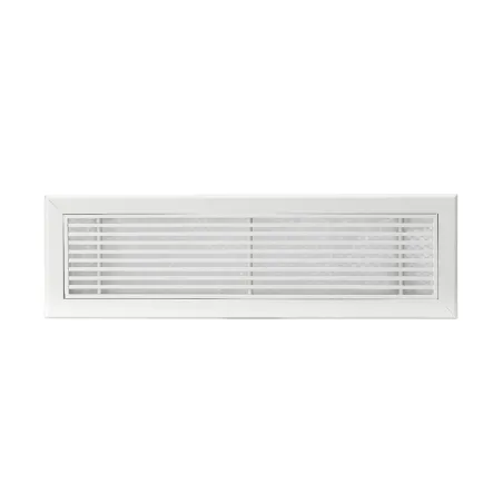 Grille de reprise linéaire 800x150mm Couleur Blanc mat, Noire ou Anthracite