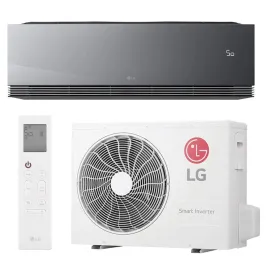 Climatiseur Mono split LG Artcool Mirror 3.5kW AA12SP.NS1 + AA12SP.U18 WiFi de série PAC air-air