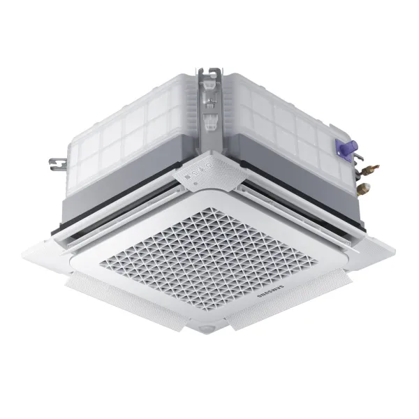 Climatisation SAMSUNG Cassette 4 voies Mini WindFree AJ035TNNDKG/EU 3.5kW Livrée avec commande filaire MWR-SH11N