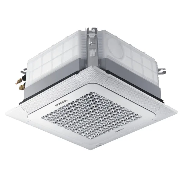 Climatiseur SAMSUNG cassette 4 voies 2.6kW AC026RNNDKG/EU + AC026RXADKG/EU Livré avec Télécommande filaire MWR-WG01KN