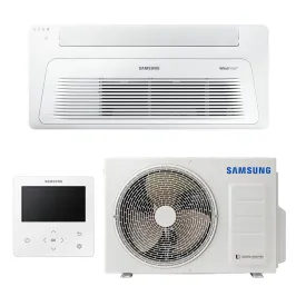 Climatiseur SAMSUNG cassette 1 voie 3.5kW AC035RN1DKG/EU + AC035RXADKG/EU Livré avec Télécommande filaire MWR-WG01KN