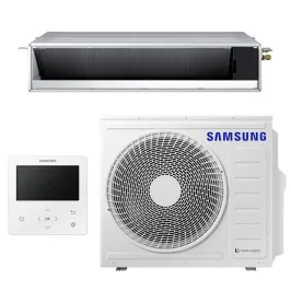Climatiseur SAMSUNG gainable MSP 5kW AC052RNMDKG/EU + AC052RXADKG/EU Monosplit avec commande filaire MWR-WG01KN