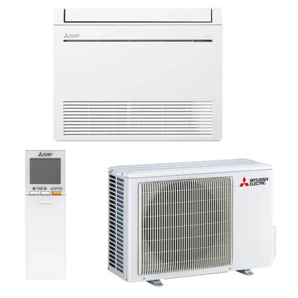 Climatiseur mono split MITSUBISHI console MFZ-KT 2.5kW MFZ-KT25VGK + SUZ-M25VA WiFi de série PAC air-air Inverter
