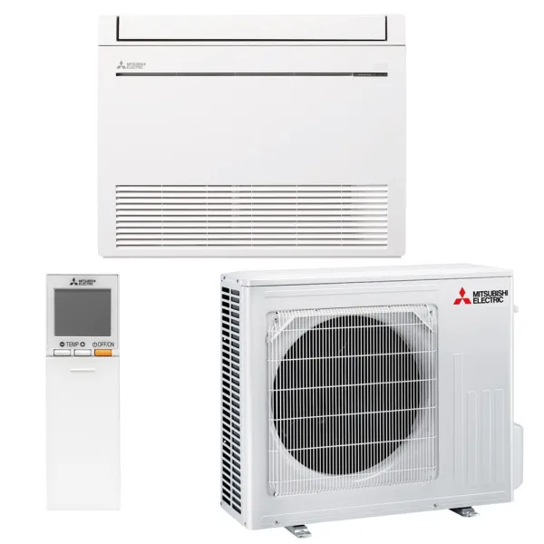 Climatiseur mono split MITSUBISHI console MFZ-KT 5.0kW MFZ-KT50VGK + SUZ-M50VA WiFi de série PAC air-air Inverter