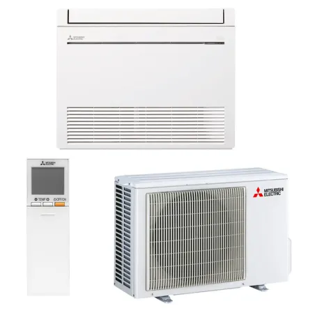 Climatiseur mono split MITSUBISHI console MFZ-KT 3.5kW MFZ-KT35VGK + SUZ-M35VA WiFi de série PAC air-air Inverter