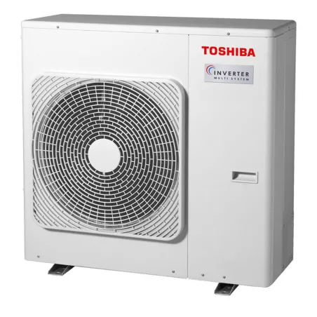 Penta split Toshiba cassette RAS-5M34G3AVG-E 10kW Tailles 25 + 25 + 25 + 25 + 25 RAS-M10S4MUVG-E (x5) avec commande RBC-AMSU52-E