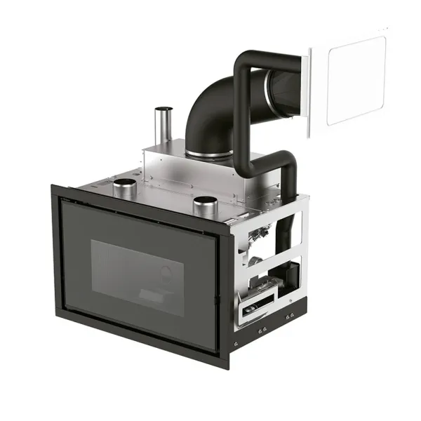 Cheminée à granulés canalisable MCZ Vivo 90 Comfort Air 9 Puissance 8.8kW Sortie Fumée Supérieure