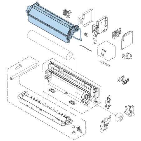 Ensemble évaporateur pour climatisation Atlantic Fujitsu KJCA et KJCAB Réf. 908023