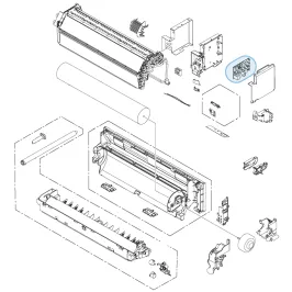 Platine Régulation pour climatisation Atlantic Fujitsu ASYH7KJCA Réf. 908037 2