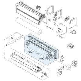Ensemble Base UI pour climatisation Atlantic Fujitsu KJCA et KJCAB Réf. 908018 2