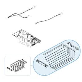 Radiateur pour groupe extérieur Atlantic Fujitsu Réf. 897744 2