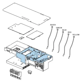 Support carte régulation pour groupe extérieur Atlantic Fujitsu AOYG18LAT3 AOYG24LAT3 Réf. 892721 2