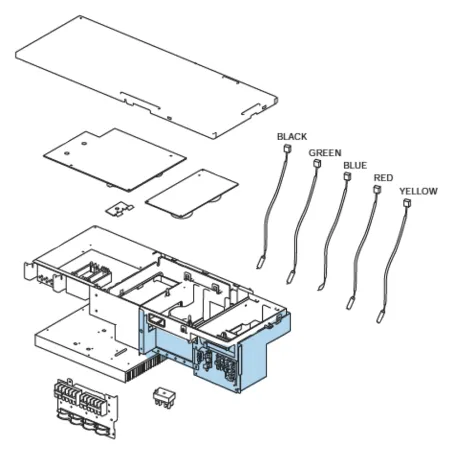 Support B Inverter pour groupe extérieur Atlantic Fujitsu AOYG18LAT3 AOYG24LAT3 Réf. 906709