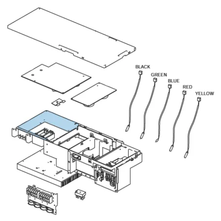 Support C Inverter pour groupe extérieur Atlantic Fujitsu AOYG18LAT3 AOYG24LAT3 Réf. 906714