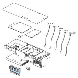 Boîtier Inverter pour groupe extérieur Atlantic Fujitsu AOYG18LAT3 AOYG24LAT3 Réf. 906704 2