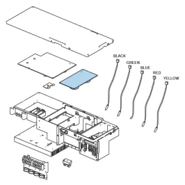 Carte Alimentation pour groupe extérieur Atlantic Fujitsu AOYG18LAT3 AOYG24LAT3 Réf. 891775 2