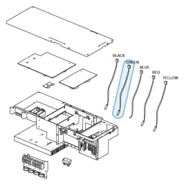 Sonde Compresseur pour groupe extérieur Atlantic Fujitsu AOYG18LAT3 AOYG24LAT3 Réf. 891778 2