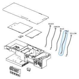 Sonde Condenseur pour groupe extérieur Atlantic Fujitsu AOYG18LAT3 AOYG24LAT3 Réf. 891587 2