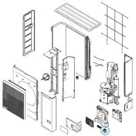 Bobine pour unité extérieure Atlantic Fujitsu Réf. 892546 2