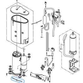 Sonde Compresseur pour unité extérieure Atlantic Fujitsu Réf. 897760 2