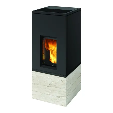 Poêle à granulés Edilkamin Rise 7 Puissance 7.4kW Sortie Fumée Postérieure Ø8 cm