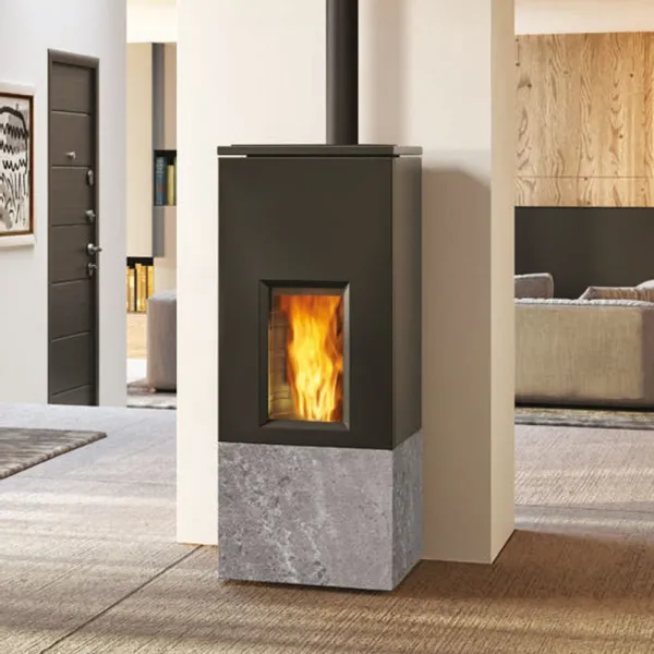 Poêle à pellets étanche Edilkamin Rise X 7 Coax Puissance 7.4kW Wi-Fi