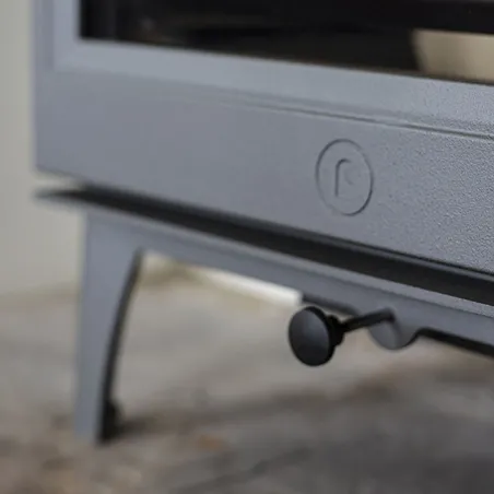 Poêle à bois Charnwood Cranmore 7 Puissance 7kW Sortie Fumée Postérieure ou Supérieure