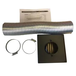 Kit collecteur air externe pour poêles à bois Charnwood Réf. 010TH50