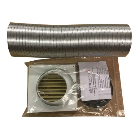 Kit collecteur air externe pour poêles à bois Charnwood Réf. 010TH82