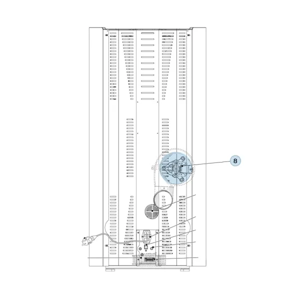 Kit canalisation Pro2 Palazzetti pour poêles à pellets Palazzetti ventilateur additionnel raccord collier plaque de support