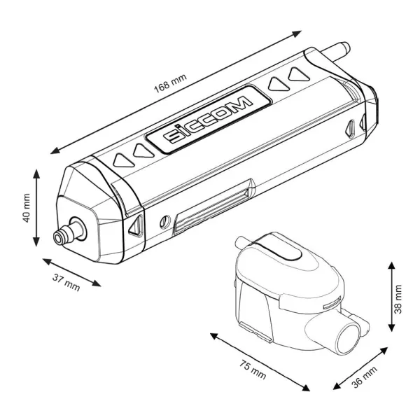 Pompe de relevage SICCOM Flowatch Silence DT20 débit 20 L/h pompe à condensat bi-bloc pour climatiseur