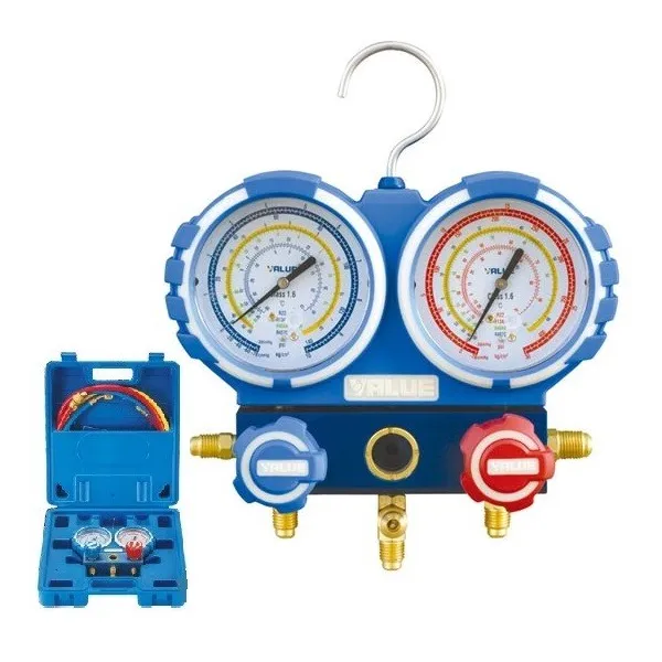 Coffret manomètre R407C - R410A - R32 - R134A VALUE VMG Manifold