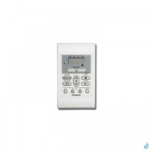 HITACHI climatisation bi split cassette 600x600 gaz R32 RAI-25RPE + RAI-25RPE + RAM-53NP2E 5,3kW A+++