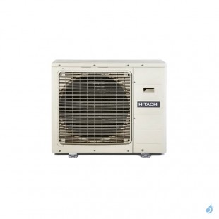 HITACHI climatisation bi split console Shirokuma gaz R32 RAF-25RXE + RAF-50RXE + RAM-90NP5E 8,5kW A++