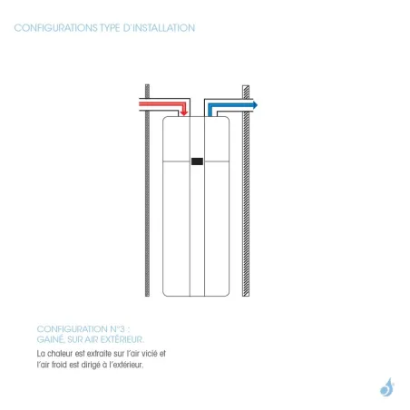 TOSHIBA chauffe-eau thermodynamique Estia HWS-G2601CNMR-E - Gaz R134A -260L A+