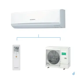 General climatisation mono split mural KMTA gaz R32 Grande puissance 8kW ASHG30KMTA + AOHG30KMTA A++
