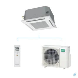 GENERAL climatisation mono split cassette 600 x 600 gaz R32 KVLA performance 6kW AUXG22KVLA + AOHG22KBTB A++