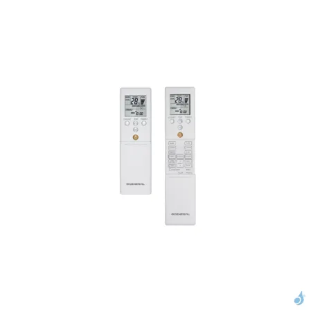 GENERAL climatisation mono split cassette 600 x 600 gaz R32 KVLA performance 6,8kW AUXG24KVLA + AOHG24KBTB A++
