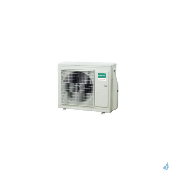 GENERAL climatisation mono split cassette 600 x 600 gaz R32 KVLA performance 6,8kW AUXG24KVLA + AOHG24KBTB A++