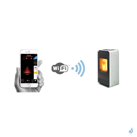 EDILKAMIN Kit de connexion Wi-Fi LX via App WiFire