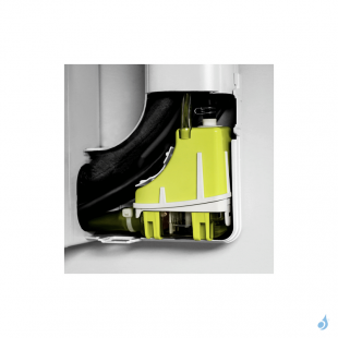 ASPEN Pompe de relevage goulotte Mini verte Silence+ Slimline 12 litres/heure