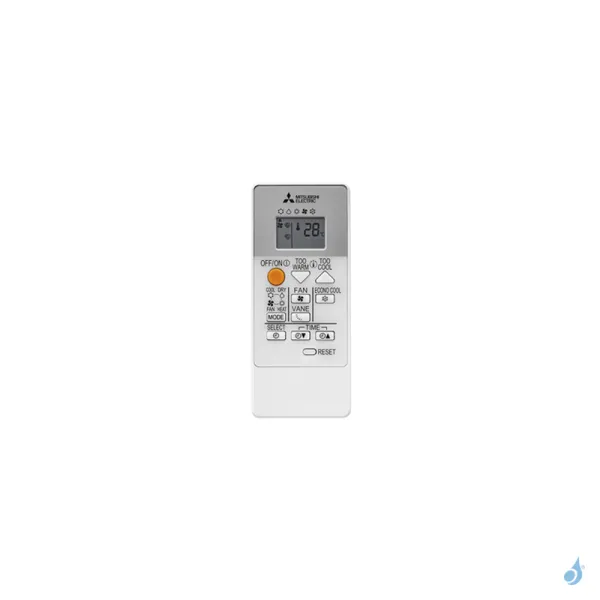 MITSUBISHI climatisation mono split gaz R32 mural essentiel MSZ-HR 3,4kW MSZ-HR35VF + MUZ-HR35VF A++