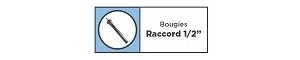 Bougies Raccord 1/2" - Bougie d'allumage Multi-Marques